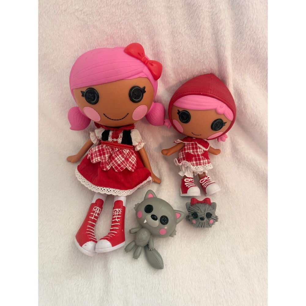 Lalaloopsy Doll 12" Scarlet and Cape Riding Hood WITH PETS